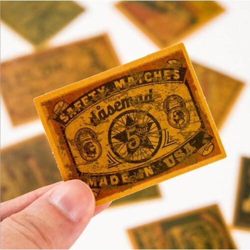 11 pcs Retro 7 style choose sticker as Gift Tag birthday party gift Decoration scrapbooking DIY Sticker as seal tag sticker