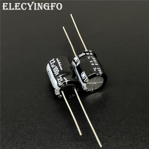 5pcs/50pcs 22uF 100V22uf NICHICON KL 10x13mm 100V22uF (K) 10% tolerance Low Leakage Current Aluminum Electrolytic Capacitor