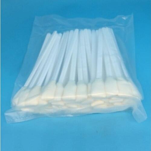 50PCS For Epson DX4 DX5 DX7 TX800 XP600 print head clean swab stick sponge foam tipped Miamki Mutoh Roland solvent uv printer