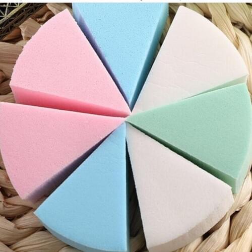 8Pcs/Set Candy Color Soft Magic Face Cleaning Pad Cosmetic Puff Cleansing Sponge Wash Face Makeup Tools