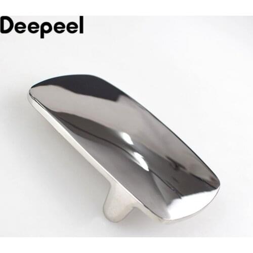 Deepeel 1pcs 79*49mm Solid Stainless Steel Belt Buckles Metal Cowboy Waistband Head for Men Jeans 39mm Leather Craft Accessories