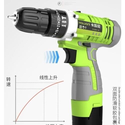 Electric Drill Machine Wireless Brushless Screwdriver Electric Hand Drill Rotary Tool Elektrikli Matkap Electric Tools DA60DZ