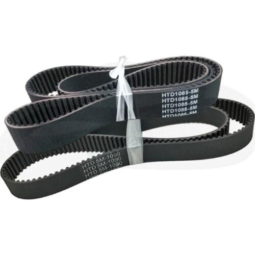HTD1060-5M HTD1070-5M HTD1075-5M HTD1080-5M HTD1085-5M HTD1090-5M HTD1100-5M HTD1110-5M Rubber Timing Belt Black 1PC