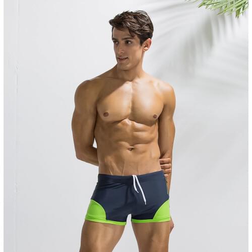 Summer Men Swimwear Swimming Trunks Sunga Swimsuit Mens Swim Briefs Swimming Pool Pants Vacation Holiday Beach Shorts