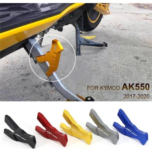 2017-2020 18 19 For KYMCO AK550 AK 550 CNC Motorcycle Accessories Kickstand Side Column Auxiliary Seat 2017-2020 18 19 For KYMC