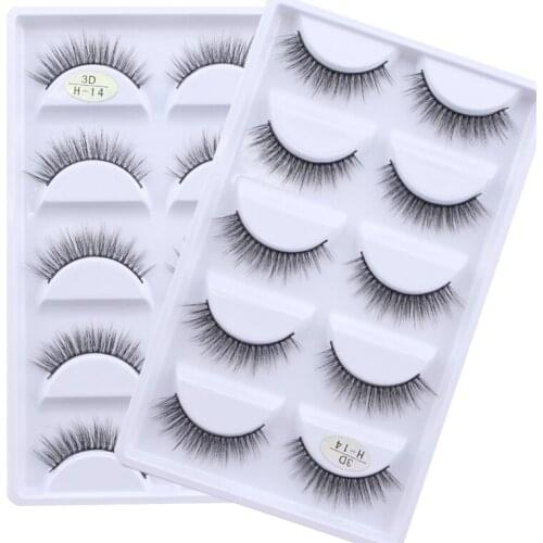Sexy 100% Handmade 3D Mink False Eyelashes Natural Crisscross Messy Soft Multilayer Fake Eyelashes Stage Makeup Lashes