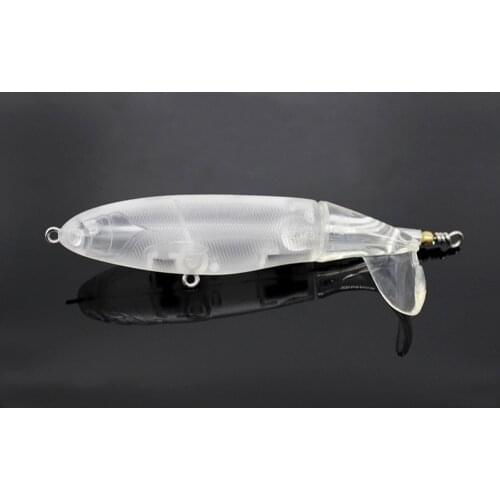 GYFISHING 10 Pcs Unpainted Fishing Whopper Tractors Topwater Blanks Plugs