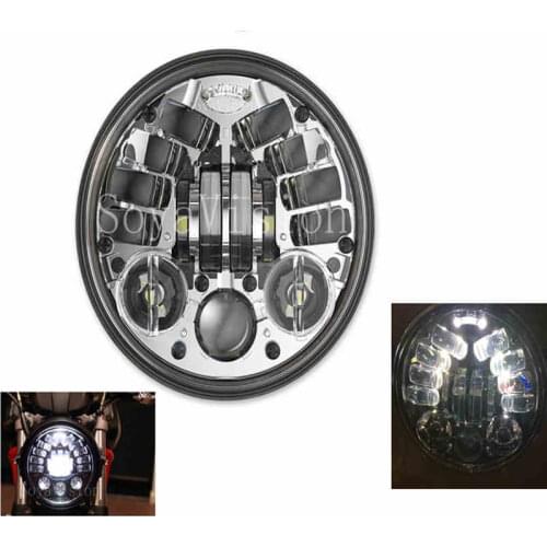 2017 New Motos Accessories 5.75 Inch Led Headlights DRL For & Speed Triple & Street Triple & Thunderbird