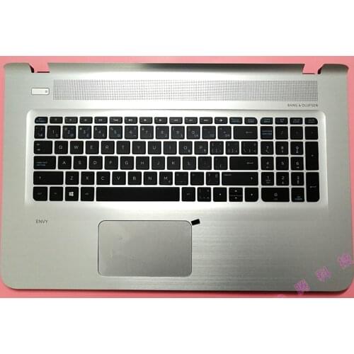 MEIARROW NEW for HP Envy 17 17-S 17T-S100 17-S113CA palmest topcase upper cover US keyboard Touchpad,835867-DB1