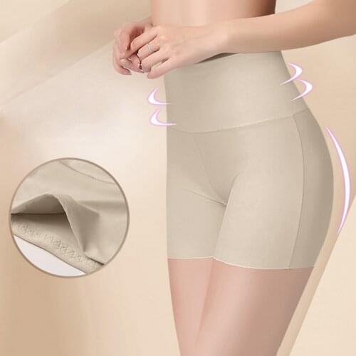 New Women Comfortably Anti-Friction Short Thigh Band Lace Safety Mid-Waist Breathable Safety Panty