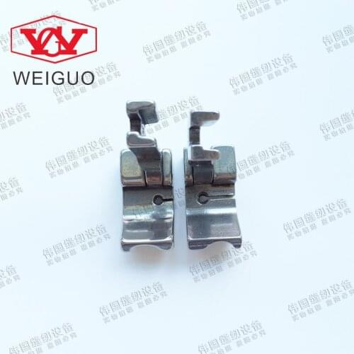 The single slot wire presser foot all steel presser foot rope P69LH/P69RH flat wagon embedding all steel presser foot