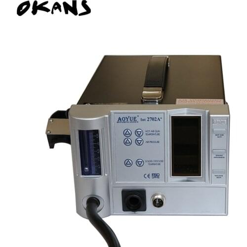 220V Hot air soldering station Lead-Free repairing system AOYUE 2702A+ Hot air gun+Desoldering gun+soldering iron