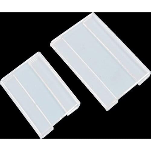 A5 Clear Acrylic Price Card Sign Holder 150*210mm Wall Mount Picture Name Tag Display Frame With Tape For Office Home
