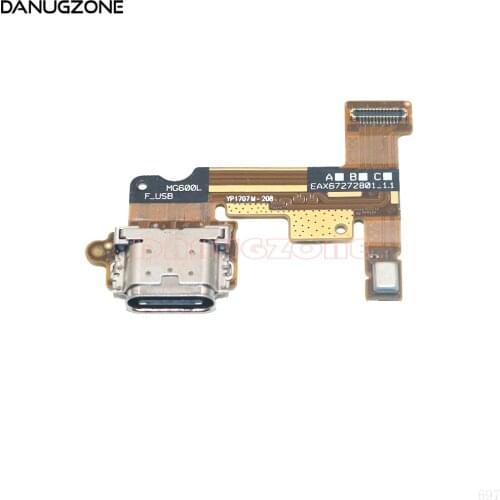 USB Charging Port Connector Charge Dock Jack Plug Flex Cable With Microphone For LG G6 H870 H871 H872 LS993 VS998 US997 H873
