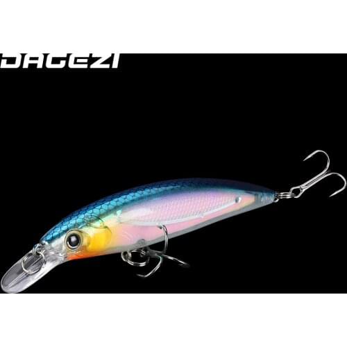 DAGEZI Minnow Fishing Lure 11.3CM/14G Hard Bait 0.5-1.5M Diving depth Artificial Bait For Carp Fishing Wobbler pesca