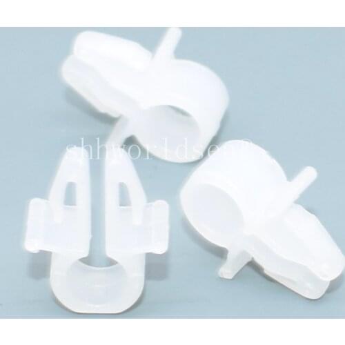 Shhworldsea 100PCS Tube/Cable Routing Clip For Nissan 84653-N7400 Plastic Clips For Cars Boby Auto Plastic Fastener Clips