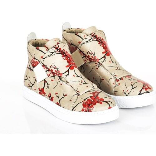 Streetfly 2021 new fashion Winter autumn colorful printed women Boots Non-slip sole Waterproof orthopedic boots