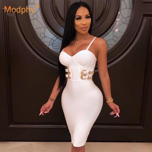 Sexy Womens Rayon Bandage Dress Sleeveless Bodycon Knee Long Club Celebrity Evening Party Dress 2020 Summer Fashion New