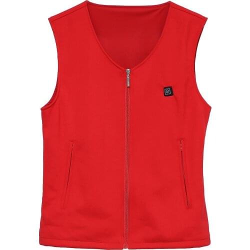 Unisex Winter Outdoor Camping Hiking Golf Heating Vest Washable Warm Jacket