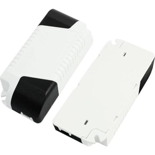 White Black 88mmx39mmx25mm LED Driver Enclosure Junction Boxes