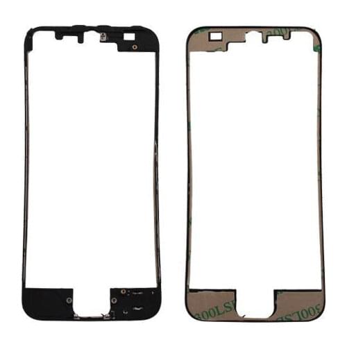 Black Frame Digitizer Frame for Iphone 5 with adhesive