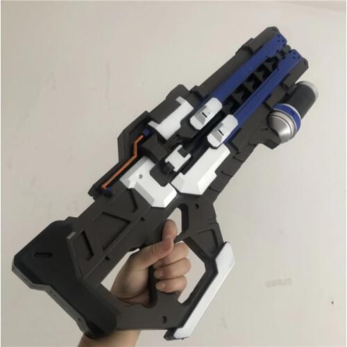 [Hot] Big size simulation OW Game Hero Soldier 76 Prop weapon D. va Costume Prop Wrist gun Weapon cosplay Toy model gift