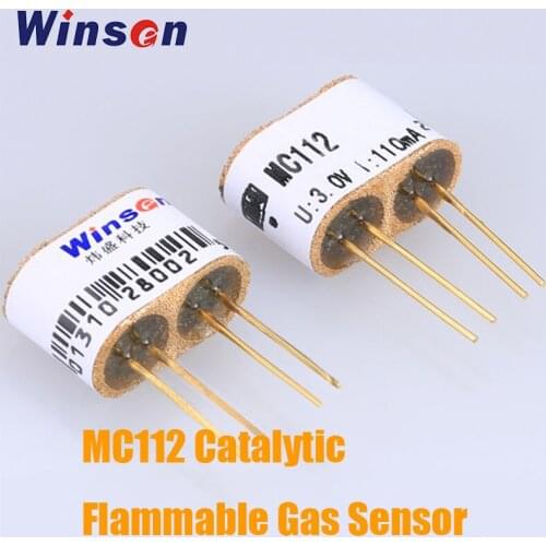 5PCS Winsen MC112/113/114 Catalytic Flammable Gas Sensor Used In Industrial Occasion To Detect Natural Gas,LPG Free Shipping