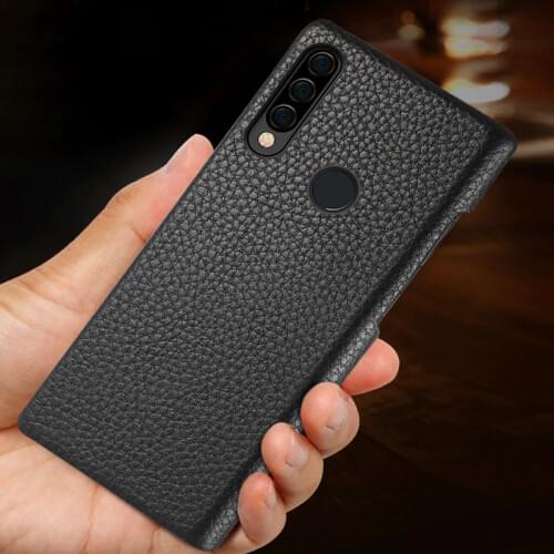 Leather Phone Case For Huawei Honor 30 30S X10 20 20i 10 10i 9 8 Lite 9X 8X Max 7X 7A V30 Pro V20 V10 Litchi Texture Back Cover
