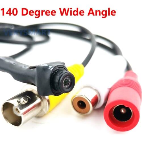 Mini HD Starlight Camera 140 Degree Wide Angle Lens 2MP Micro AHD Security Camera for 1080P AHD Camera System