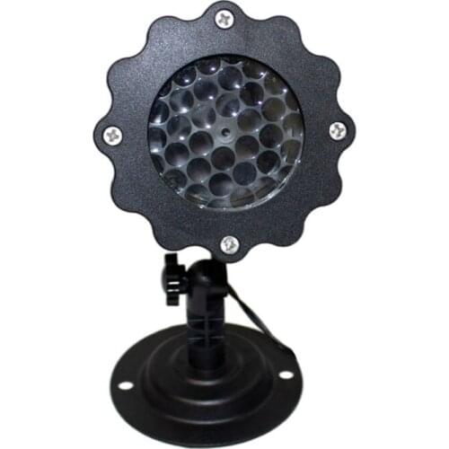 No remote control required) wall lamp outdoor, LED night light that can illuminate white snowflakes