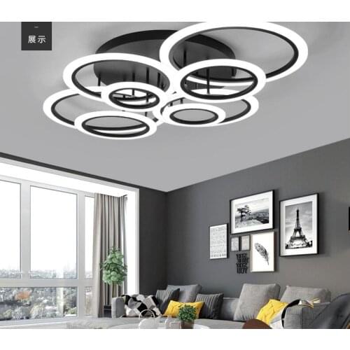 New ceiling lamp led simple modern atmosphere household Nordic bedroom lighting package