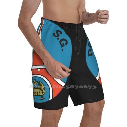 Very Old Badge MenS Summer Short Pants Beach Shorts France Vive La France France 98 Champions Of The World 1998 Soccer France