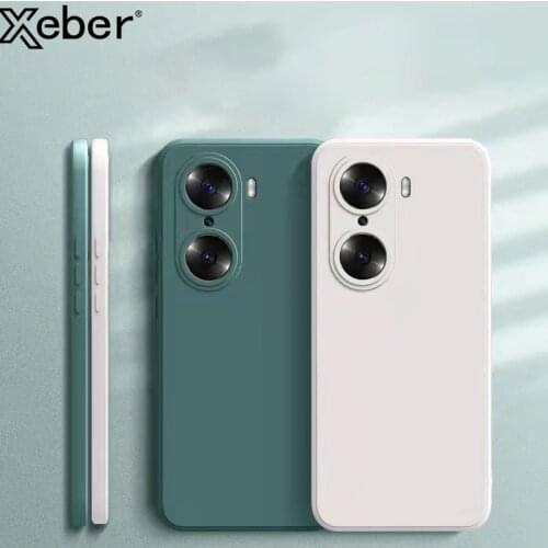 Luxury Square Liquid Silicone Case For Huawei Honor 50 SE 30 Pro Plus 20 Lite V40 V30 V20 Soft Shockproof Protective Back Cover