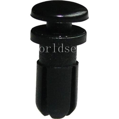 Shhworldsea 100PCS Push Type Retainer Plastic Clips For Car Auto Plastic Fastener Clips Automotive Plastic Rivet Clip