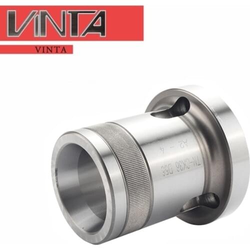 CNC lathe chuck seat 36 46 0640 0630 CK36(A2-4) CK46(A2-5) Spring Colle Lathe Tools Chuck Motor Shaft Extension Rod Spindle