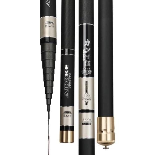 8M 9M 10M 11M 12M 13M Carp Fishing Rod Carbon Fiber Feeder Rod Hand Pole Stream Rod Vara De Pesca With Spare tip A424