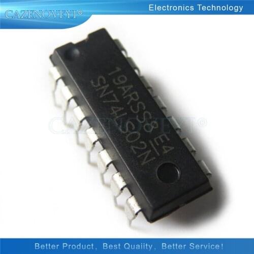 10pcs/lot HD74LS02P HD74LS02 SN74LS02N 74LS02 SN74LS02 DIP-14 In Stock