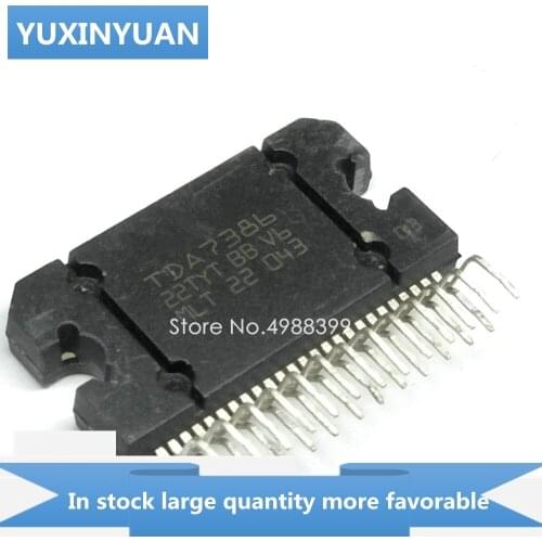 10PCS/LOT TDA7386 TDA 7386 DA7386 A7386 7386 ZIP25 in stock