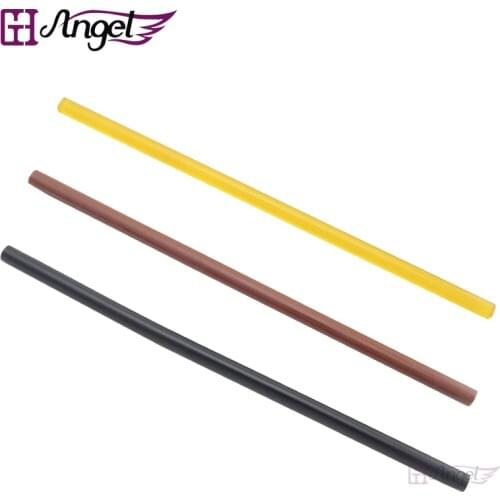 20pcs 1.1*30 cm High Quality Blonde Keratin Glue Stick Make Prebonded U Tip I Tip Fusion Hair Extensions