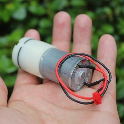 3/5/6V Carbon Brush 370 Air Vacuum Pump Air Motor Pump With Carbon Brush Large Flow Oxygen Pump