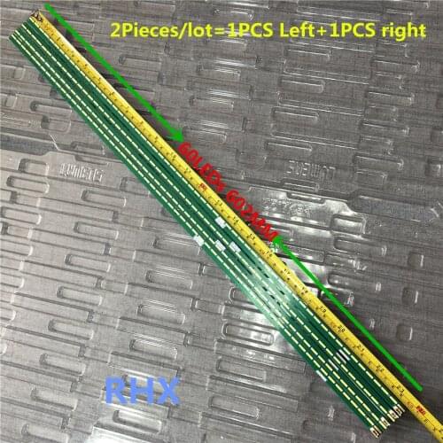 4Pieces/lot 60LED 602mm LED backlight strip for LG 55UF6450 55UH6150 55UF6430 6916L2318A 6916L2319A 6922L-0159A LC550EGE 100%NEW
