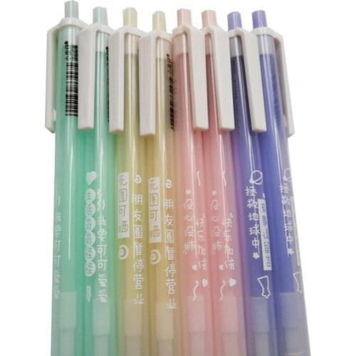 6piece 0.5mm Automatic pencil save earth Solid office School Supplies Stationery rub clean 157MM