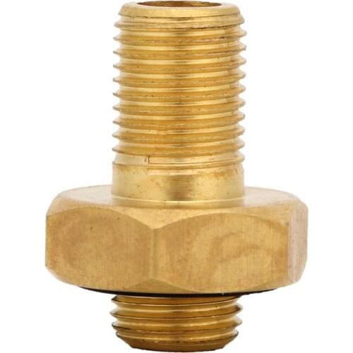 Tyre Valve Adapter Reducer Cap Cat Loader Earth mover EM Truck Wheel Large Bore Tractor Copper Tire Valve Converter High Quality