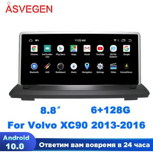 Car Player ForVolvo XC90 Multimedia Player GPS Navigation Stereo Satnav Head Unit Multimedia Radio