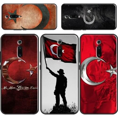 Turkei Turkey Ataturk Flag Phone Case For Xiaomi Mi 11 Ultra 9 10 Lite A3 9T 10T Pro Cover For POCO X3 F3 F2 M3 Pro