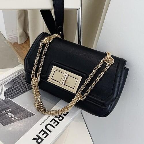 Design High-end Handbags 2021 New Fashion HOT Crossbody Chain Shoulder Square Bag Underarm Bag Dual-use Bag Width: 26cm