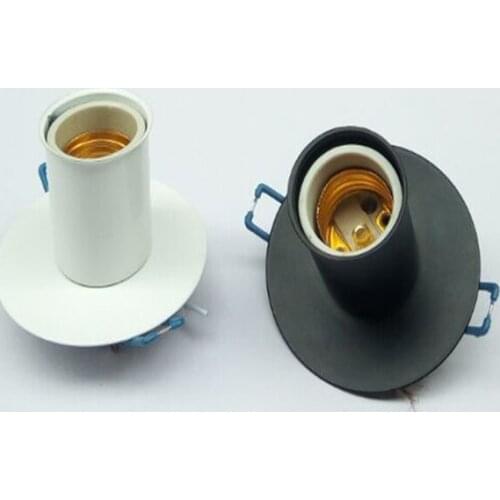 E27 Ceiling Light Embeded Lamp holder DIY Lamp Base Socket Corridor Lighting Accessories 5pcs