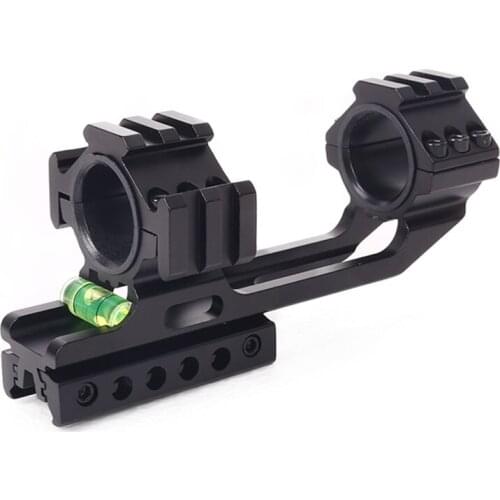 WESTHUNTER Cantilever Dovetail/Picatinny Scope Mounts Extension 11mm/20mm Rails Optical Sights Rings 25.4/30mm Bubble Level