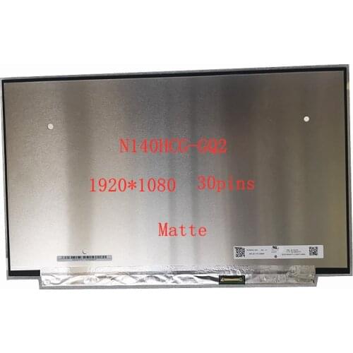 N140HCG-GQ2 N140HCG-GR2 1920X1080 FHD IPS 72% NTSC eDP 30pins Laptop LCD Screen panel matrix replacement FOR LENOVO