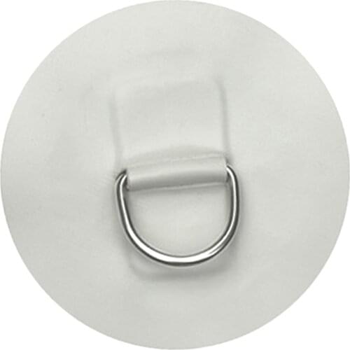 PVC D Ring Patch Inflatable Boat Dinghy Tender Davit Lifting Eye 4"